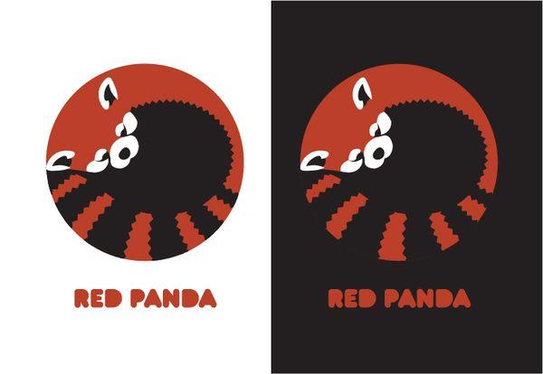 Red Panda Logo - Red Panda Logo by Ivy Oswald, via Behance. logos for class. Red