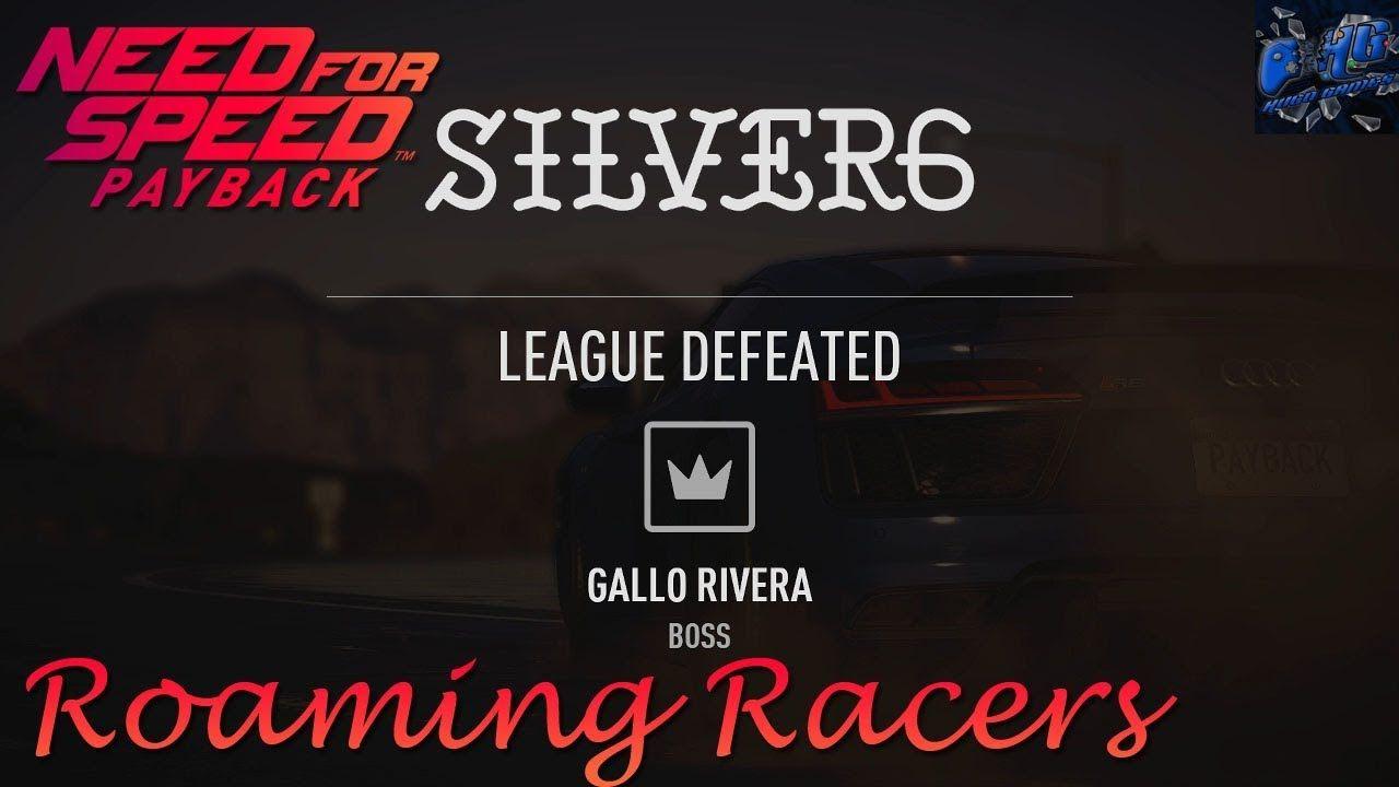 Silver 6 Logo - Need For Speed Payback Lets Race All Silver 6 Roaming Racers NFS
