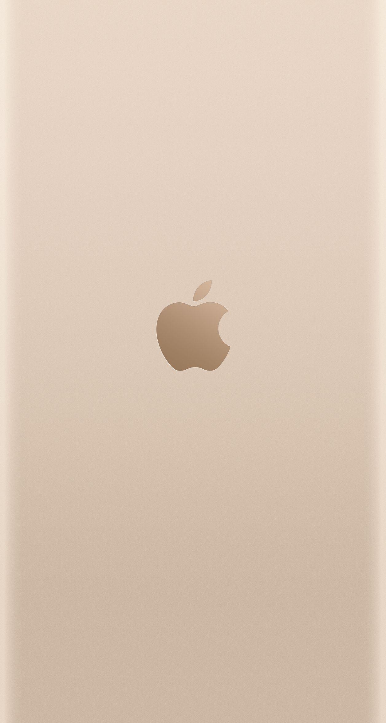 Gold iPhone Logo - Apple logo wallpapers for iPhone 6