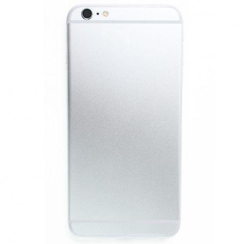 Silver Phone Logo - Silver Rear Panel (No logo) - iPhone 6 Plus - SOSav S.A.S