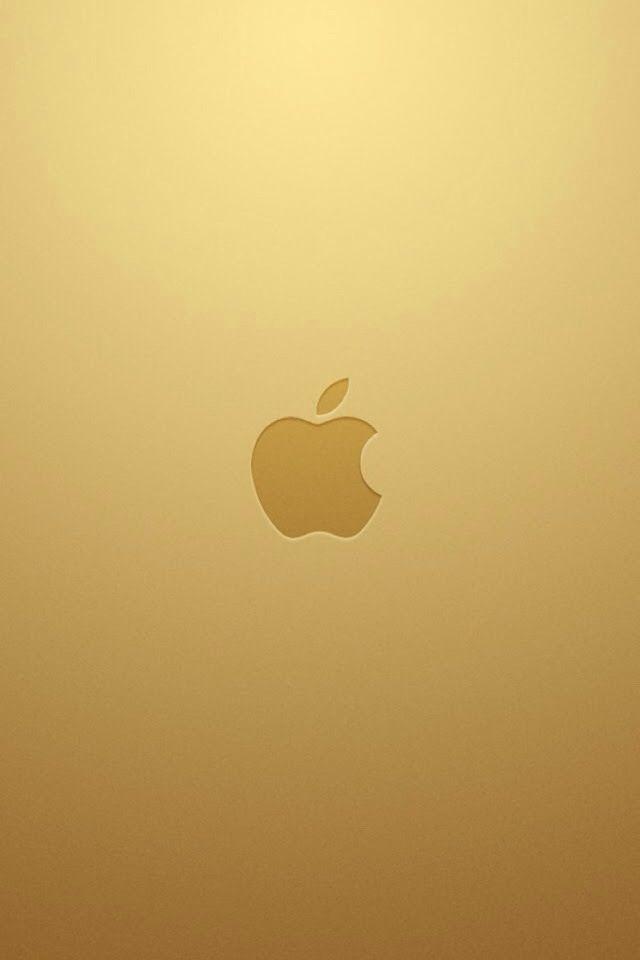 Gold iPhone Logo - Champagne Gold iPhone Wallpaper #iPhone #wallpaper | iPad Crazy ...