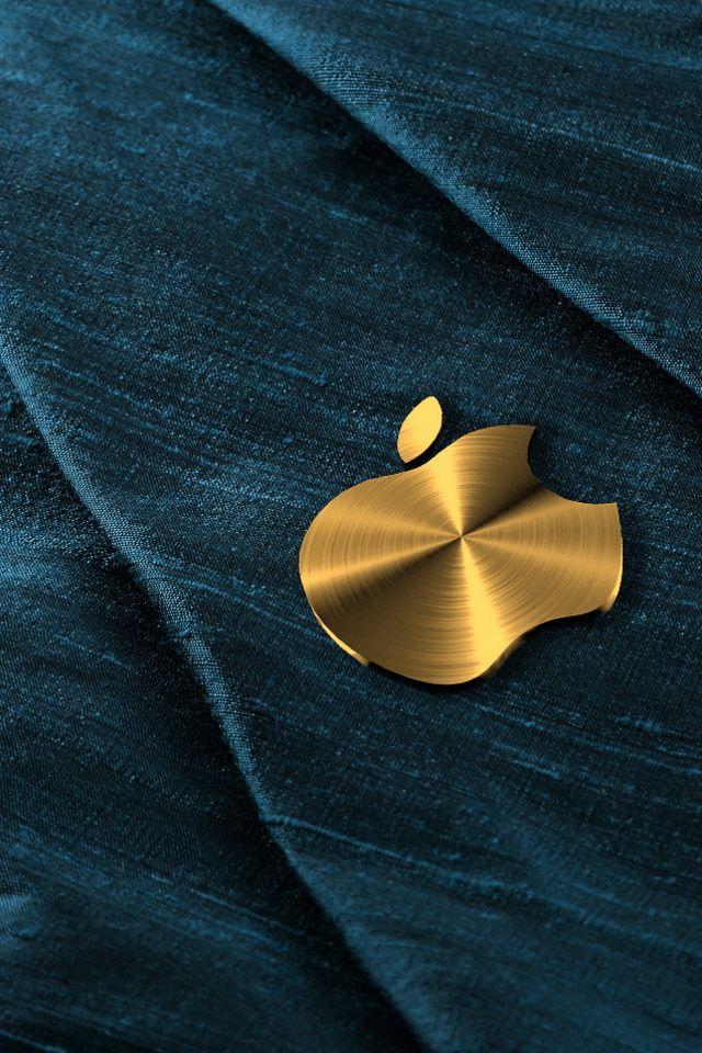 Gold Apple Logo - Gold Apple Logo iPhone 6 / 6 Plus and iPhone 5/4 Wallpapers