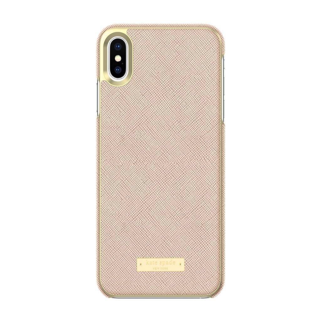 Gold iPhone Logo - kate spade new york kate spade Wrap Case for iPhone XS Max ...