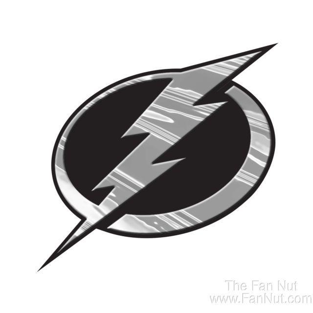 Lightening Logo - Tampa Bay Lightning Logo 3d Chrome Auto Decal Sticker Truck or Car ...