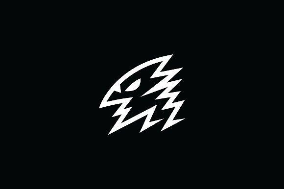 Cool Lightning Logo - Lightning Bird Logo Template ~ Logo Templates ~ Creative Market
