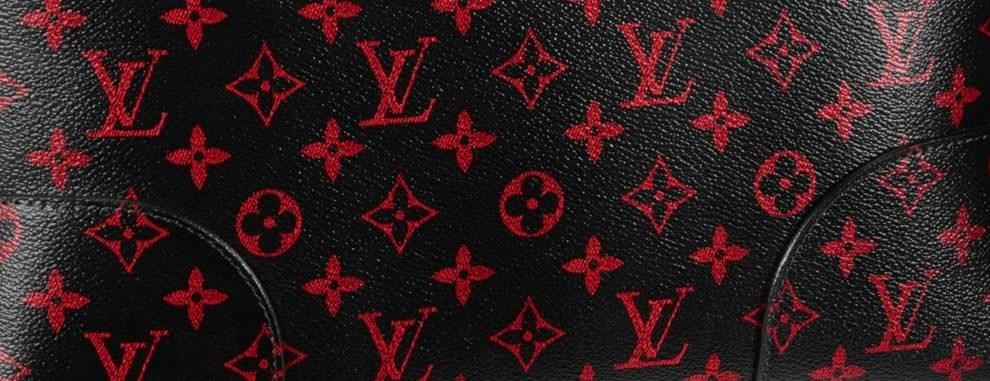Red Louis Vuitton Logo - Louis Vuitton Monogram Infrarouge - PurseBlog