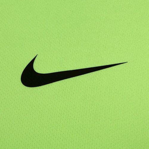 Neon Green and Black Logo - Nike Court Dry T Shirt Men Green, Black Buy Online