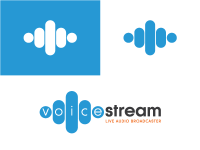 Google Stream Logo - Voice Stream Logo Design
