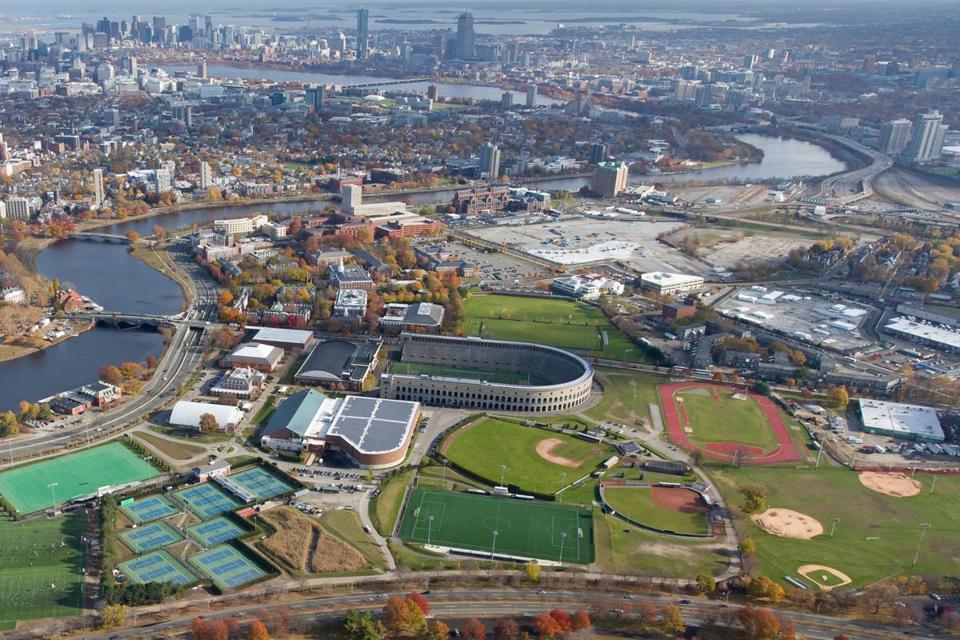 Harvard Athletics Logo - Harvard partners with City of Boston to create new Allston park