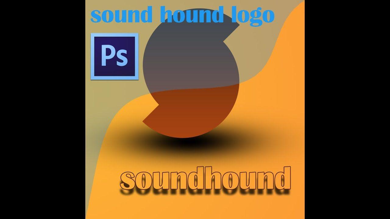 SoundHound Logo - how to design - soundhound logo - photoshop cs6 - YouTube