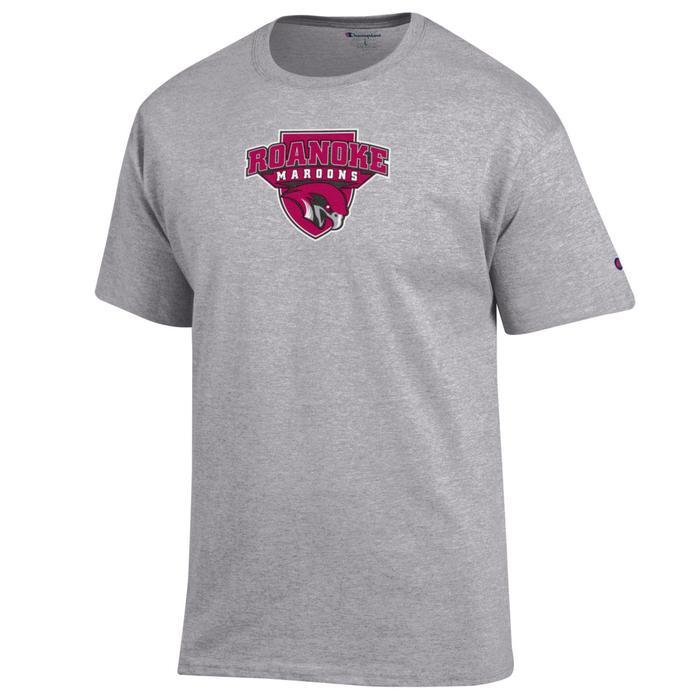 Champion Athletic Logo - Roanoke College Bookstore - T-shirt-Champion athletic logo