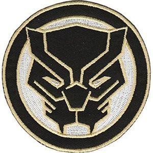Black Panther Logo - BLACK PANTHER - CLASSIC LOGO - EMBROIDERED PATCH - BRAND NEW ...