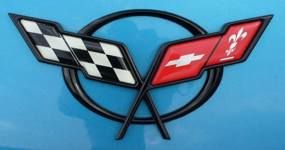 Blue Corvette Logo - Corvette Logo