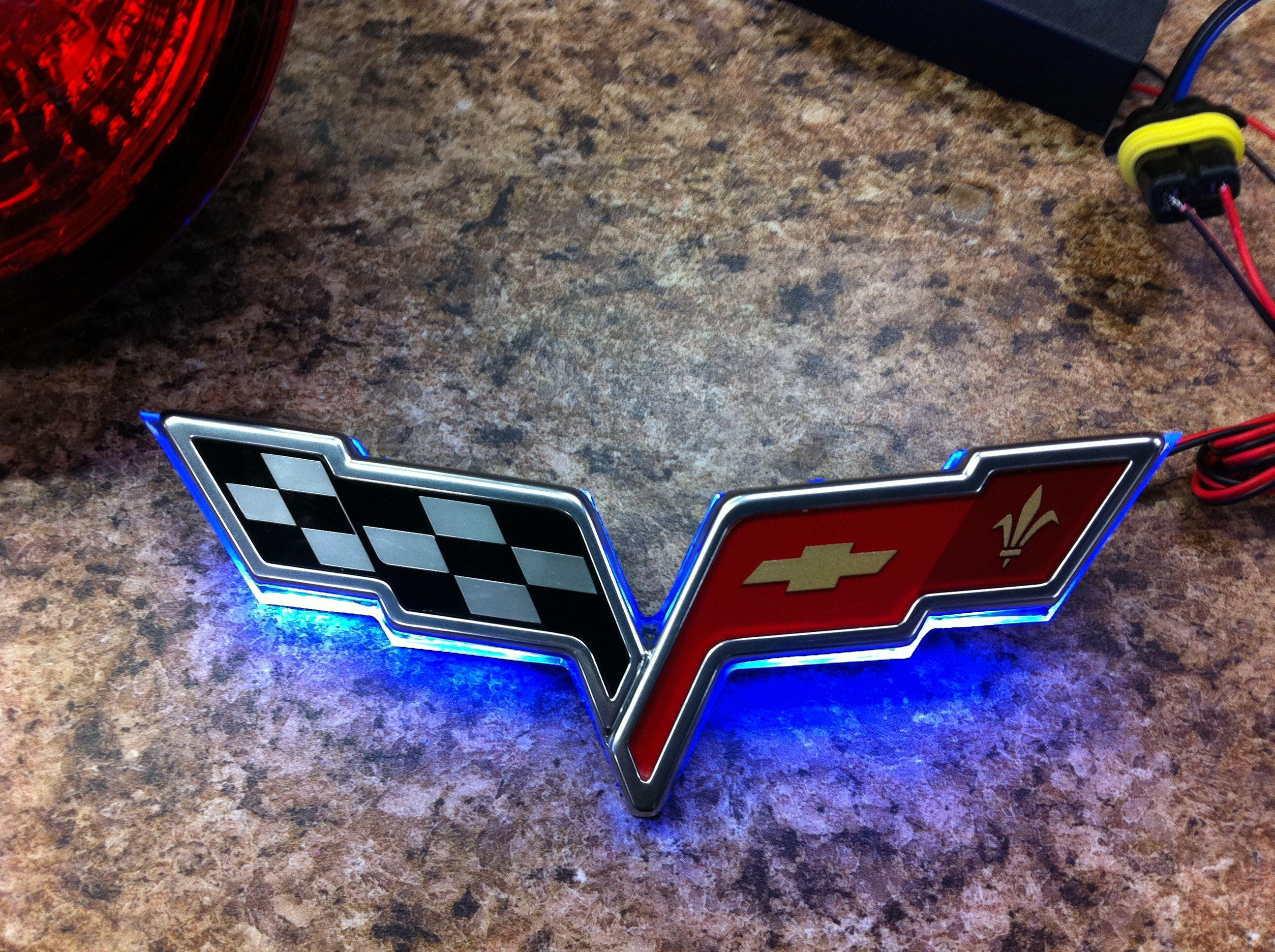 Blue Corvette Logo - C6 Performance, C7Motorsports, C7 Corvette, Parts and Accessories