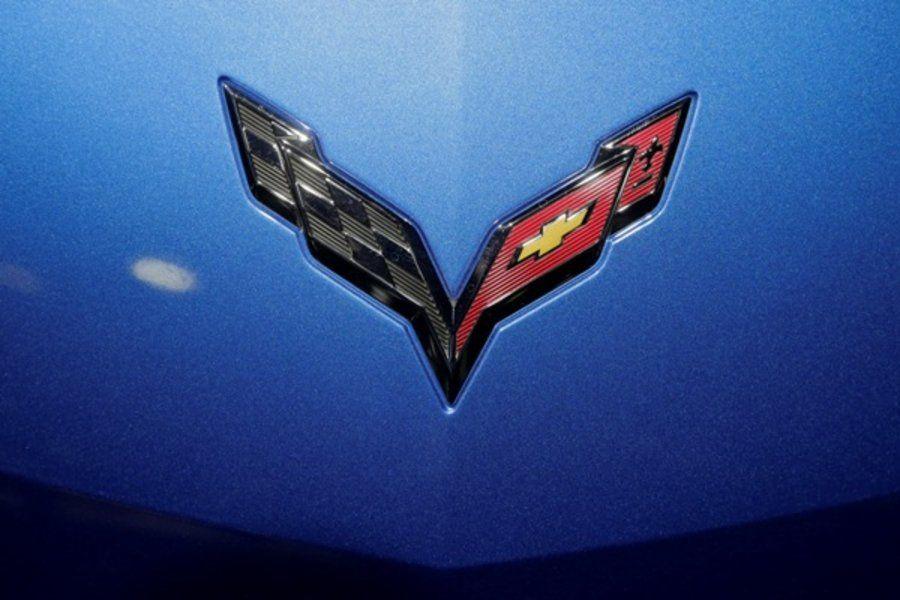 Blue Corvette Logo - 2015 Corvette to be unveiled at Detroit Auto Show - CSMonitor.com