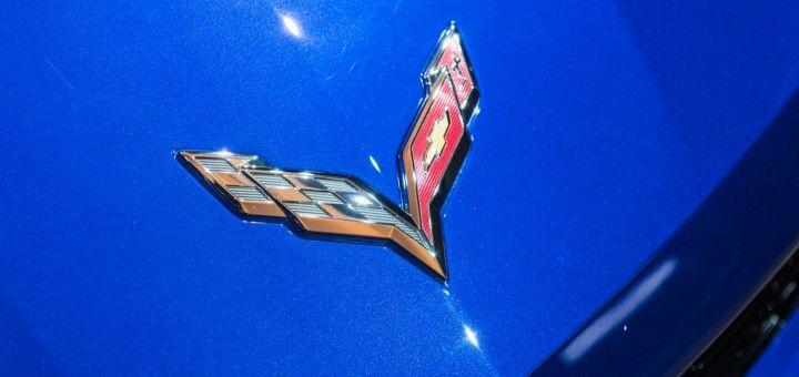 Blue Corvette Logo - CAD Image Of C8's Twin-Turbo 'LT7' V8 Leaked | GM Authority
