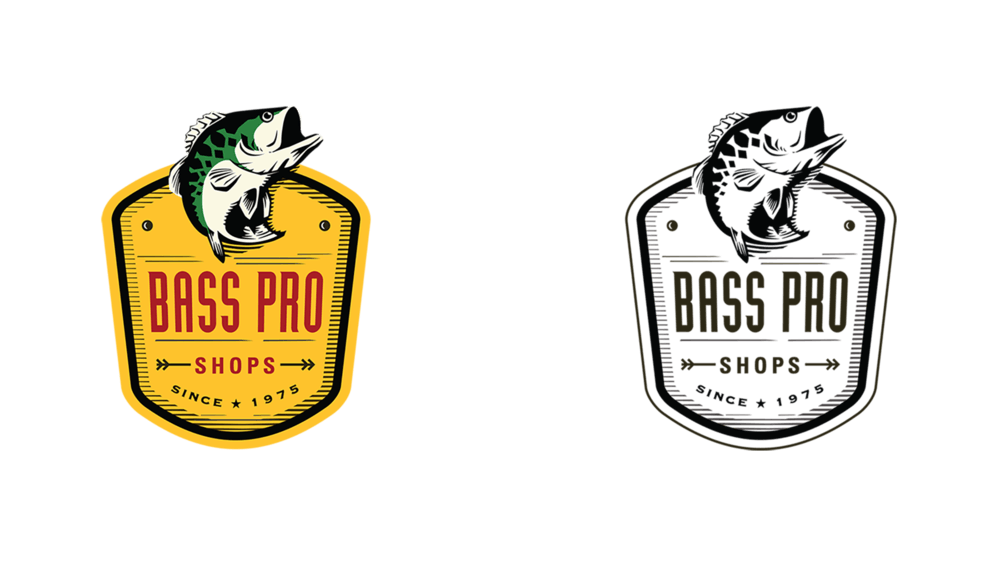 Bass Pro Logo - Bass Pro Shops — Elaine Lai Design