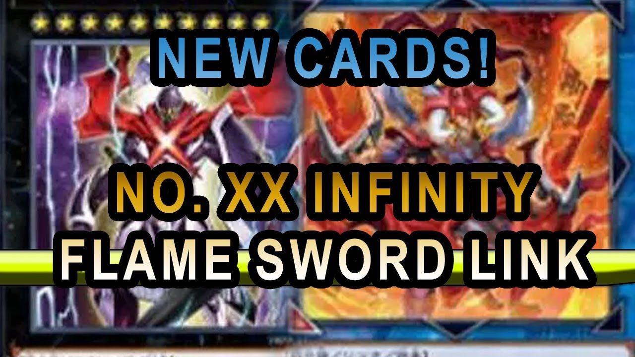 Xx Flame Logo - New CARDS! Number XX: Infinity Dark Hope, LINK Flame Swordsman, New ...