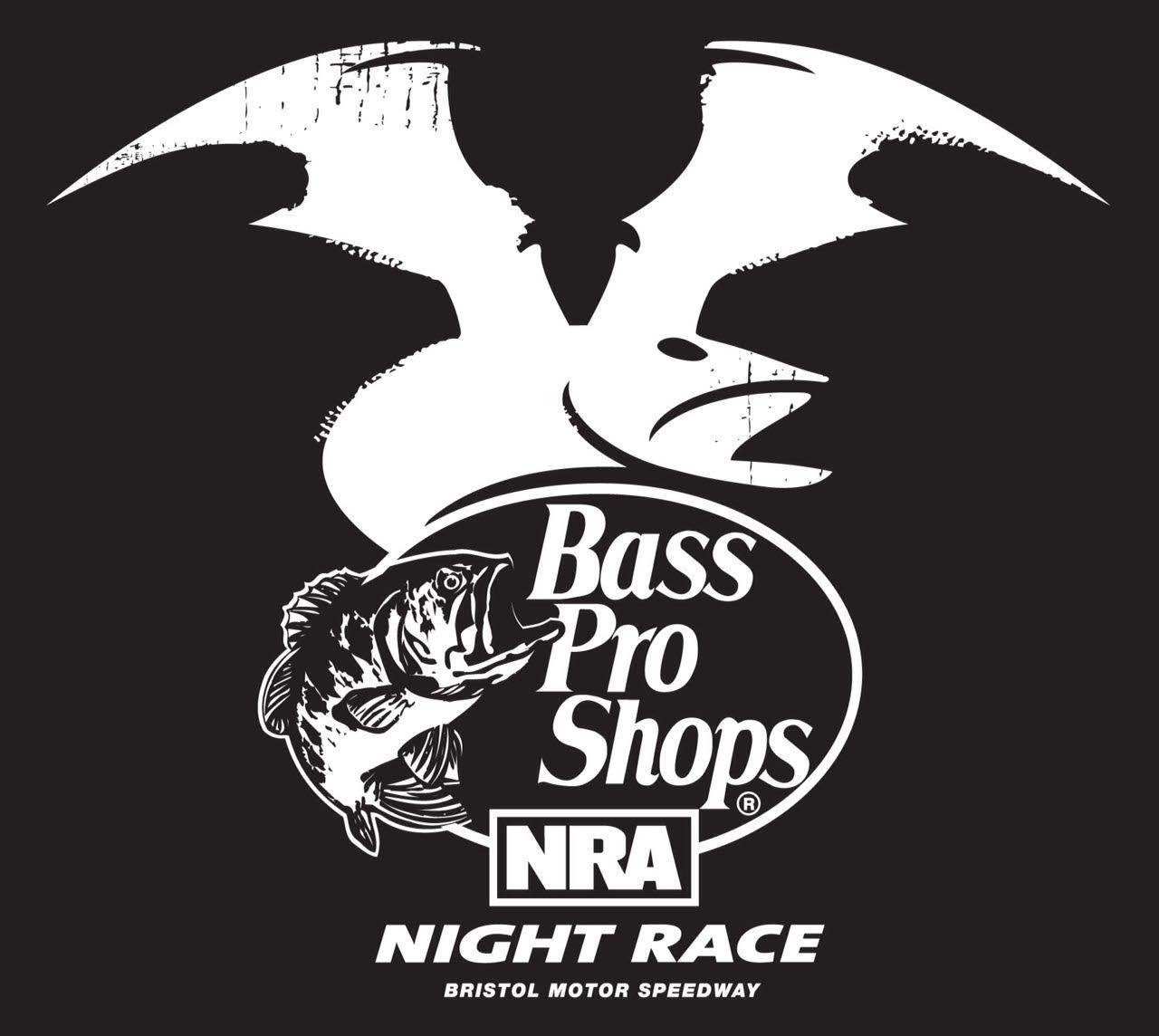 Bass Pro Logo - Bass Pro Shops NRA Bristol Night Race logo