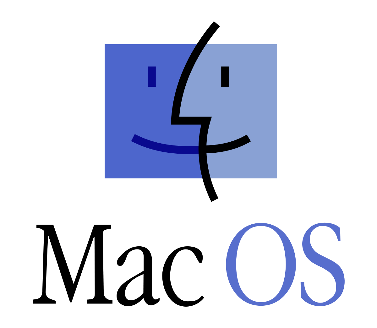Happy Mac OS Logo - Classic Mac OS