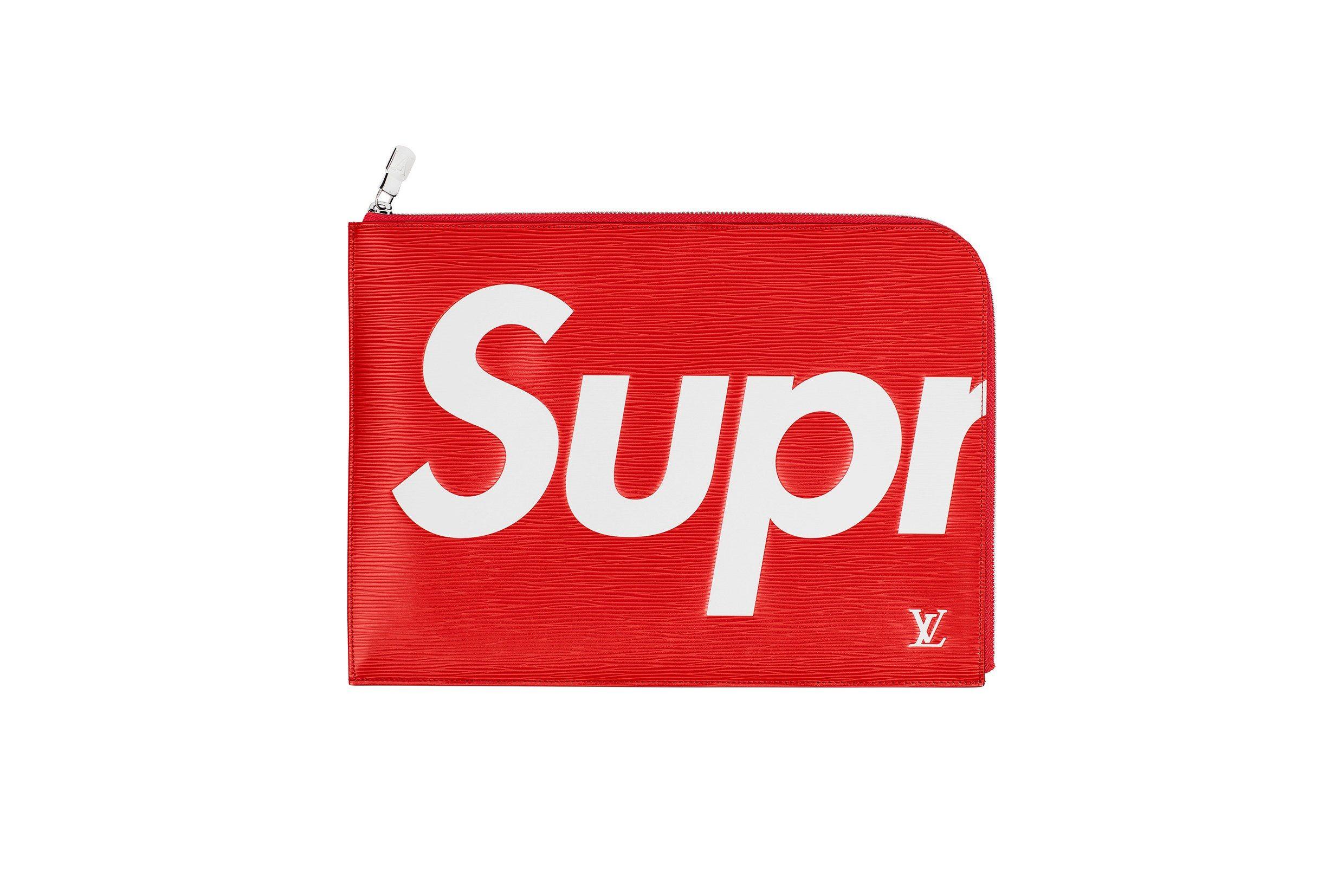 Red LV Logo - Supreme x Louis Vuitton: See Every Piece from the Game-changing ...