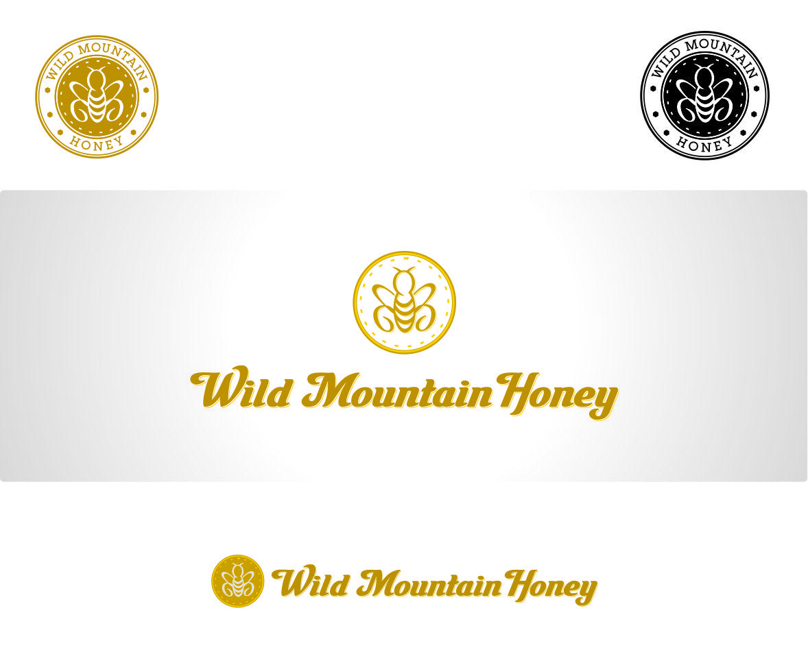 S M for Mountain Logo - Colorful, Playful, Games Logo Design for Wild Mountain Honey
