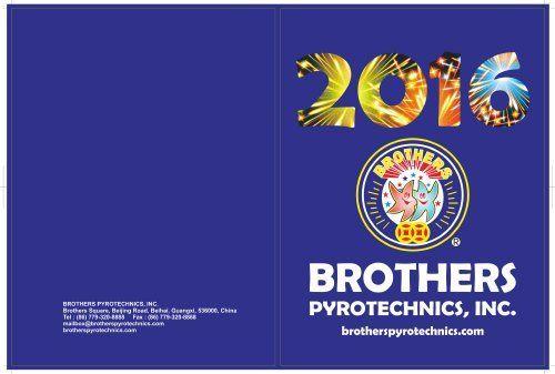 Brothers Firework Logo - 2016 Brothers Fireworks Catalog from Red Apple® Fireworks