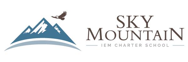 S M for Mountain Logo - IEM Sky Mountain Charter School