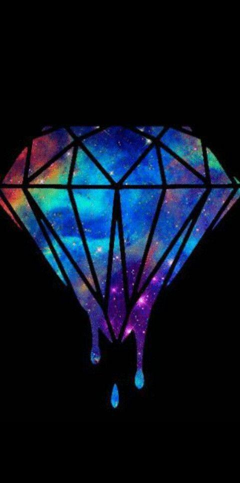 Diamond Supply Galaxy Logo - galaxy, wallpaper, and diamond image | Hill Diamond team | Galaxy ...
