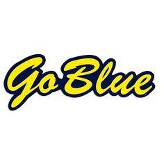Go Blue University of Michigan Logo - 195 Best Michigan Items images | Michigan go blue, U of m football ...
