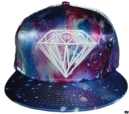 Galaxy Diamond Supply Co Logo - DIAMOND SUPPLY CO BRILLIANT CUSTOM GALAXY PRINT SNAPBACK CAP CHEAP ...