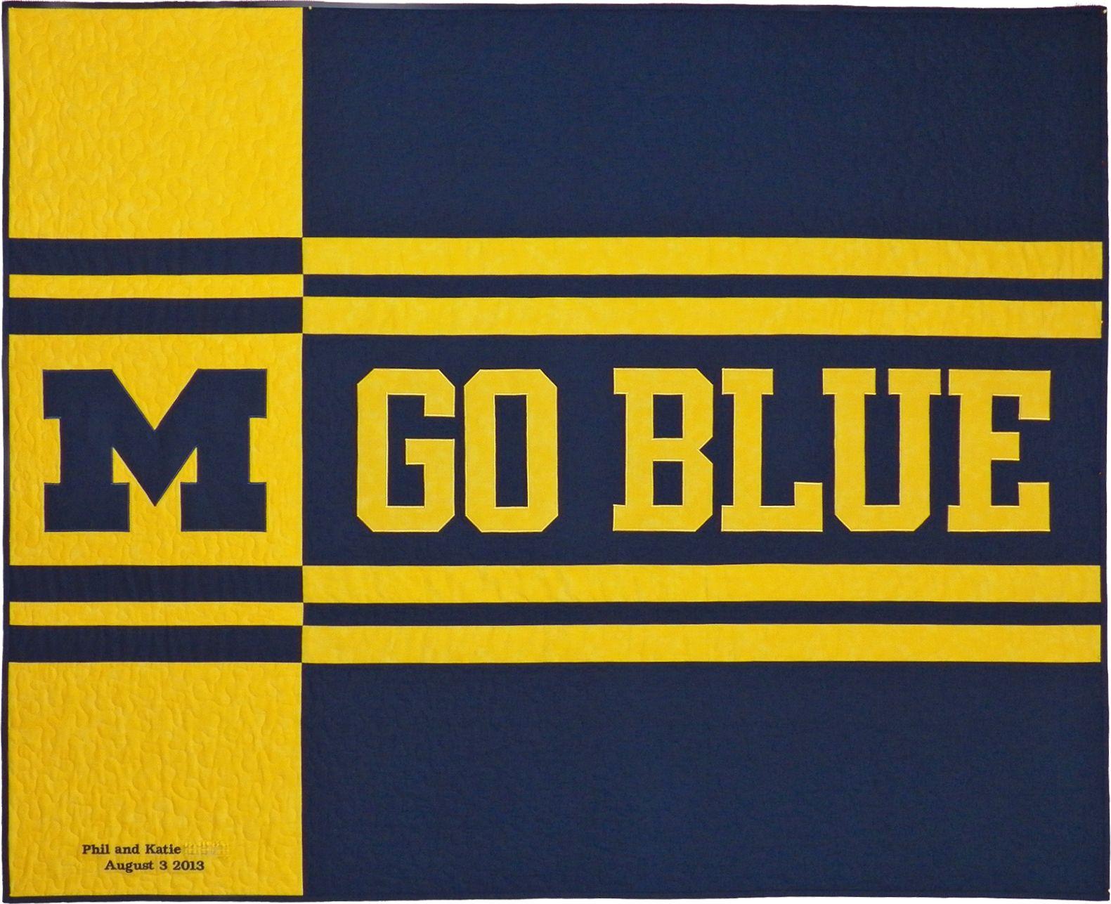 Go Blue University of Michigan Logo - Go Blue | Snip-Itz