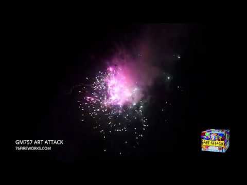 Brothers Firework Logo - GM757 Art Attack - Brothers Fireworks - YouTube