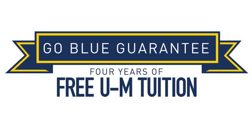 Go Blue Logo - U-M enrollment growing as campus readies for Go Blue Guarantee start ...