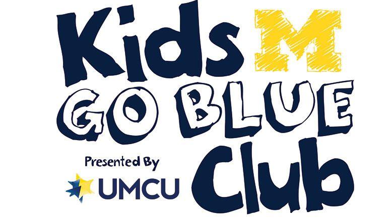 Go Blue Logo - Kids Go Blue Club Home - University of Michigan Athletics