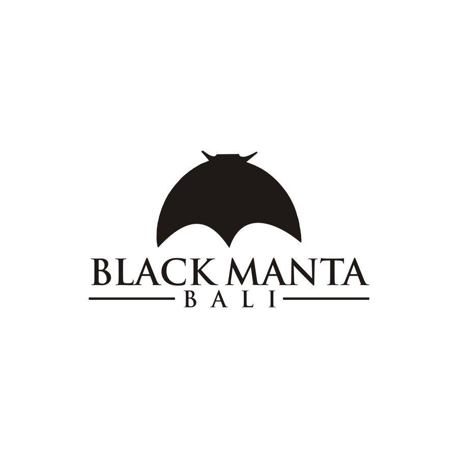 Manta Logo - Entry by ibed05 for Design a Logo for BLACK MANTA BALI