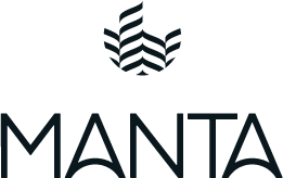 Manta Logo - Manta Hair — Curventa