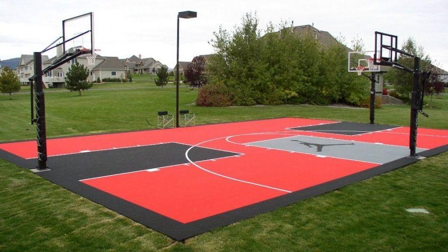 Lights Basketball Logo - Know the Cost to Get Your Dream Basketball Court Installed | Angie's ...