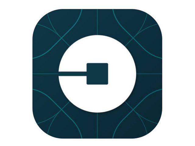 Red Square White Circle Logo - Uber adorns new look and revamps logo