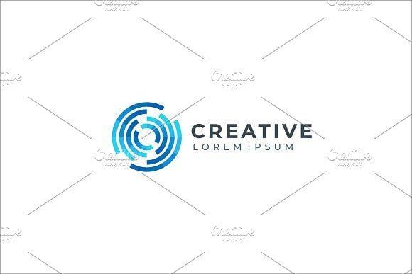 Google Circle Logo - Abstract circle logo. ~ Logo Templates ~ Creative Market