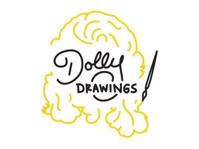 Dolly Parton Logo - Alt Logo Option - Dolly Drawings by Katherine Killeffer | Dribbble ...