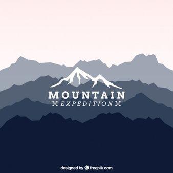 Simple Mountain Range Logo - Mountain Vectors, Photos and PSD files | Free Download