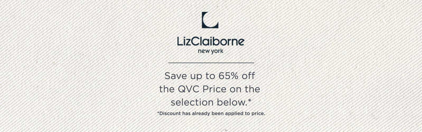 Liz Claiborne Logo - LIZ CLAIBORNE NEW YORK — Fashion — QVC.com
