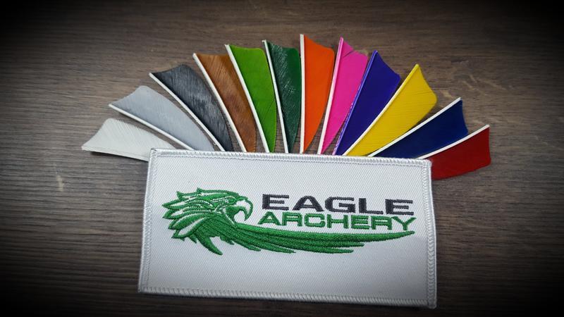 Purple Eagles Archery Logo - Fletchings
