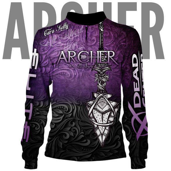 Purple Eagles Archery Logo - Archerybum Archery Clothing presents arcHER Purple Haze Shooter ...