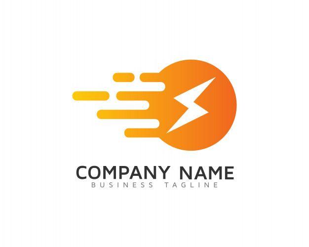 Energy Company Logo - Fast energy logo design Vector | Premium Download