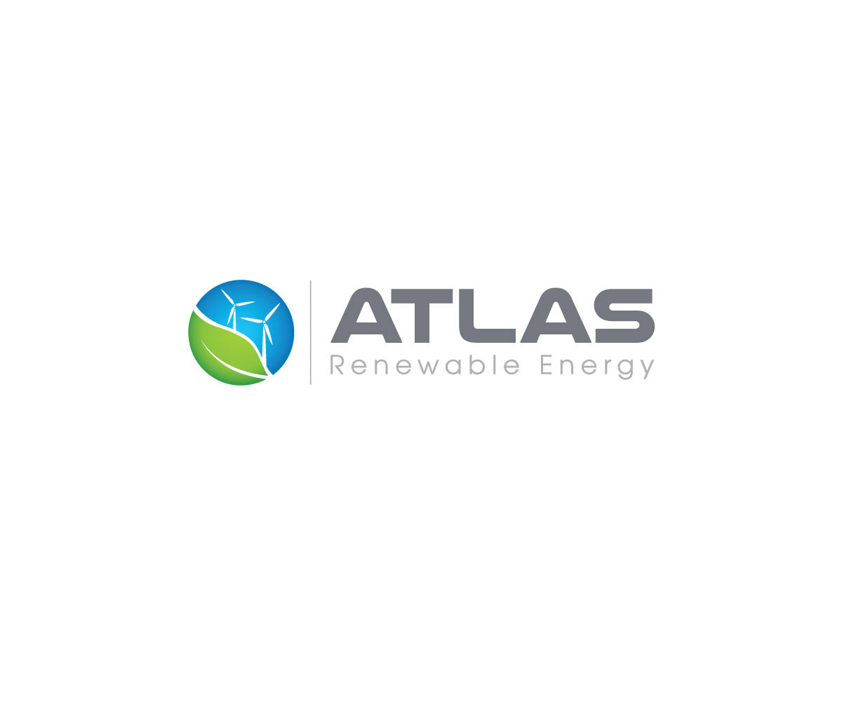 Energy Company Logo - Modern, Bold, Solar Energy Logo Design for Atlas Renewable Energy