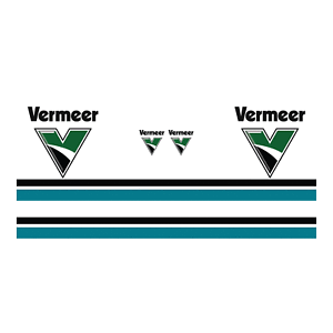 Vermeer Logo - Vermeer Decal Kit Stripe & Logo | eBay