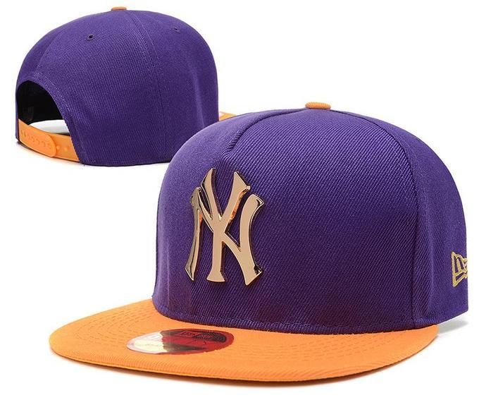 Gold NY Logo - Buy Cheap New Era Men Purple Gold Orange Yankees 9fifty Metal Ny