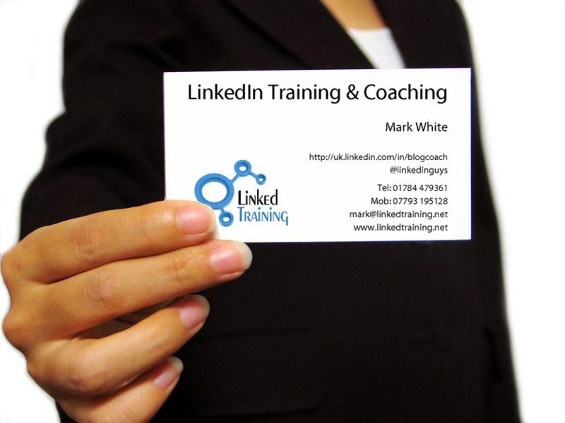 LinkedIn for Business Cards Logo - Get your Business Card contacts onto LinkedIn | LinkedIn Training ...